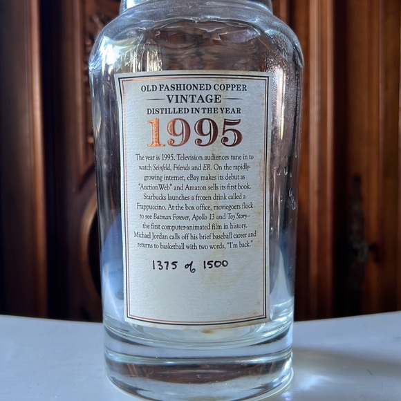 BUFFALO TRACE O.F.C. Old Fashioned Copper -VINTAGE-  Empty Collectors Bottle - Picture 6 of 14